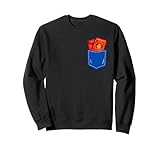 Funny Lunar New Year fake pocket red money apparel