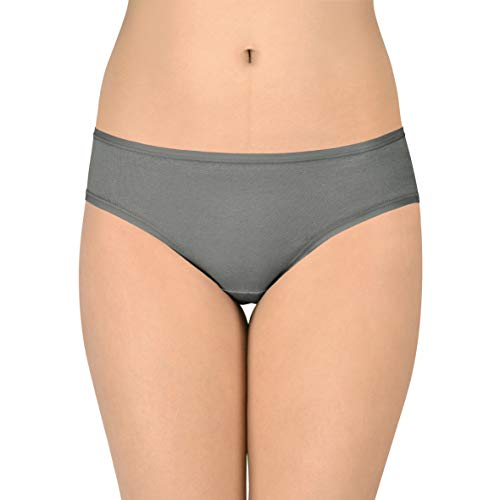 Image of Amante Solid Low Rise Cotton Bikini Panty Pack(Pack of 3)