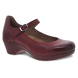 Dansko Women's Marla Ruby Burnished Calf Mary Janes 9.5-10 M US