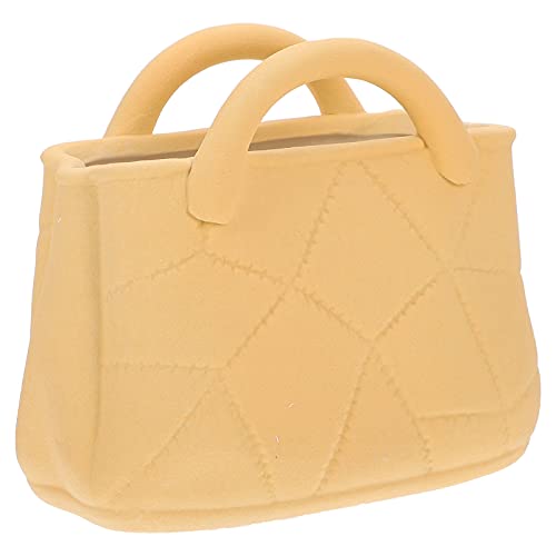 Hemobllo Jarrón De para Bolso Elegante Adorno para Florero Herramienta para Arreglos para Decoración De Hogar y Escritorio