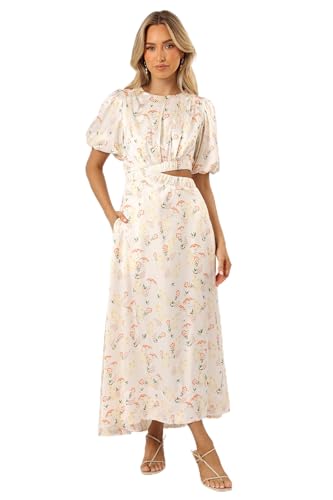 Image of Petal & Pup Women's Aminah Puff Sleeve Dress