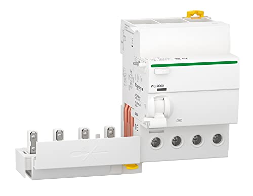 Schneider Electric - Acti9 vigi iC60 - bloc différentiel - 4P 40A 30mA type AC 400-415V - A9Q11440