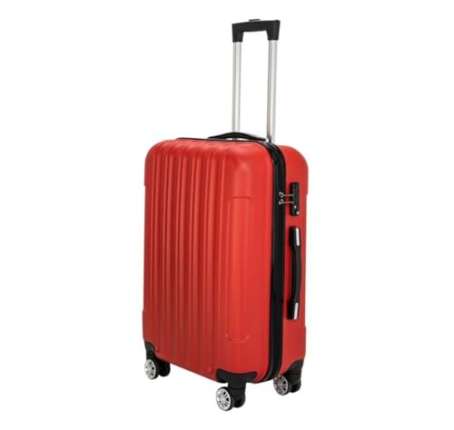 3-in-1 Suitcase Luggage Set - Large Capacity Spinner Wheels - Red Travel Case for Women Men - Carry On & Checked Baggage2