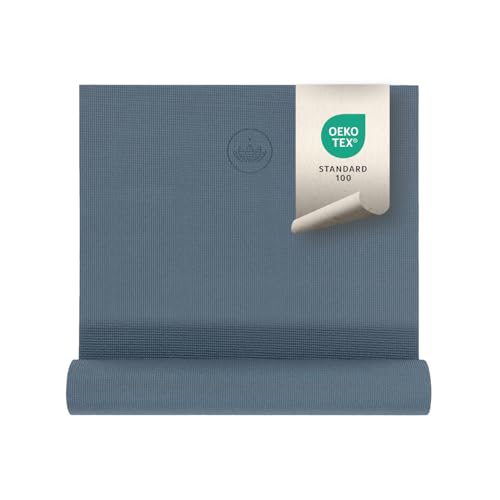 Lotuscrafts yogamatta Mudra Studio XL [5 mm tjocklek] - vänlig mot huden och testad mot skadliga ämnen - för nybörjare och avancerade utövarare -...