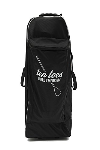 Ten Toes NOMAD Rolling Backpack with wheels for iSup Inflatable Standup Paddle Board bag