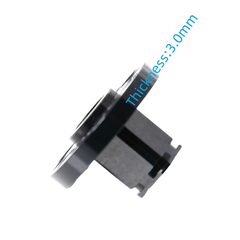 CNC Aluminum 7075 Center Spur Gear Pulley Seat for 1:10 RC Car Xray X4'24 Upgrade Part (Thickness:2mm)