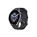 Amazfit Smartwatch GTR 3 Pro, con GPS, pantalla Ultra HD, batería de 12 días, Bluetooth 5.0, Negro.