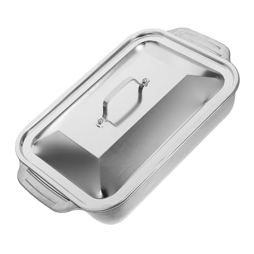 CIYODO 1 Juego Asar Inoxidable Rectangular Limpiar Cocinas Barbacoas