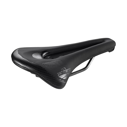 SHORTFIT 2.0 Shield Supercomfort Racing - Sella Bicicletta Gravel e Bikepacking con Parafango Integrato Foro Anatomico e Extra Telaio Resistente in Acciaio - Taglia L3 gel nero