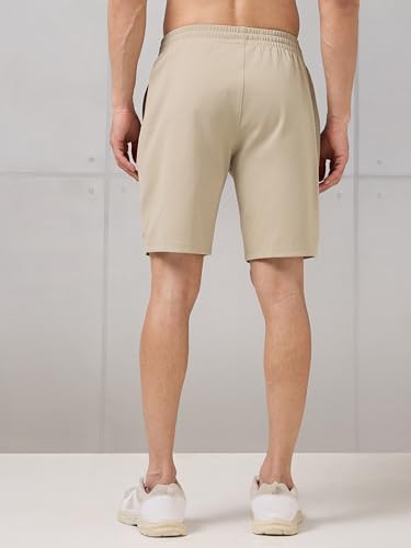 Image of TECHNOSPORT Men's Active Out Shorts ELASTOPLUS Stretch Quick Dry Sports Shorts for Gym Running Training Slim Fit Pocket UPF50+ Anti Odour