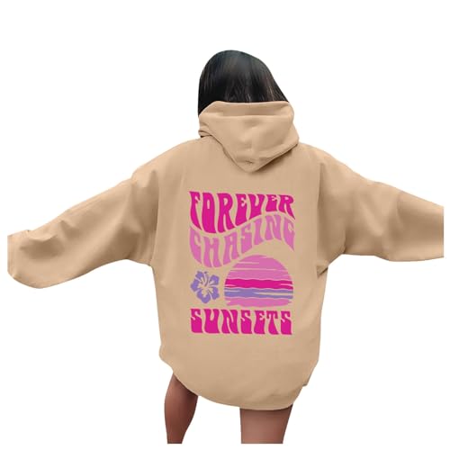 Sweat à capuche femme Meet At The Beach le pull doux qui rappelle les vacances au soleil