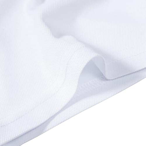 Men's Polo Shirts Summer Short Sleeve Golf Shirt for Men 3 Button Collar T-Shirt Dry Fit Casual Work Athletic Tee Shirts4