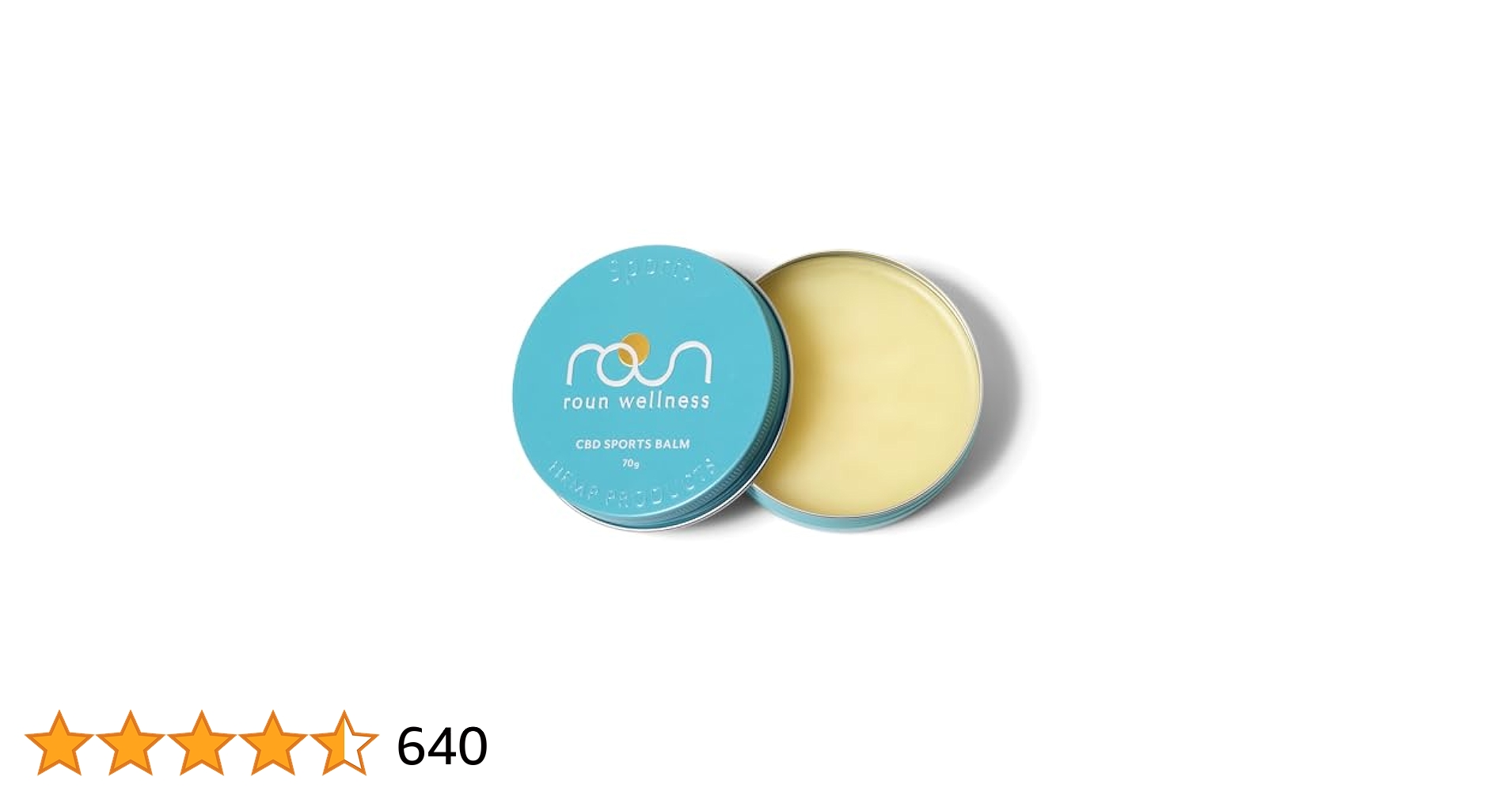 Amazon | roun CBD スポーツバーム CBDバーム 70g cbd 2000mg