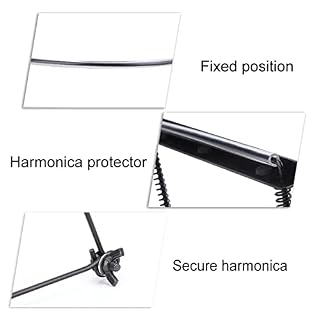 Accessoires de support de cou pour harmonica à 10 trous en métal réglable durable Excellente finition et durabilité avec… - Les Beatles, Paul McCartney, John Lennon, RIngo Starr, George Harrison Accessoires de support de cou pour harmonica à 10 trous en métal réglable durable Excellente finition et durabilité avec… – Image 6