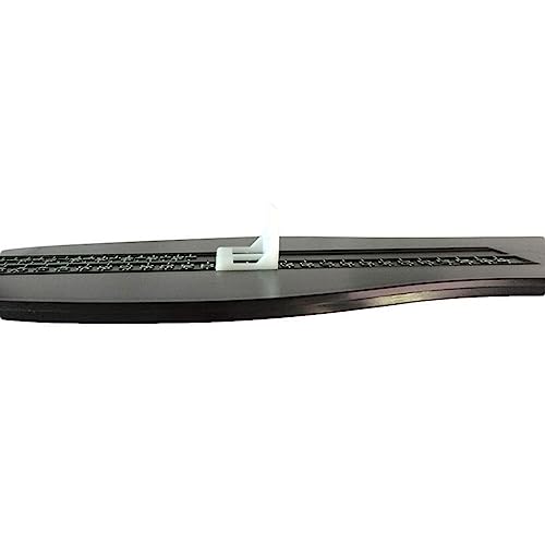 Medidor de medida ajustable azul de 33cmx11cm para costura 3