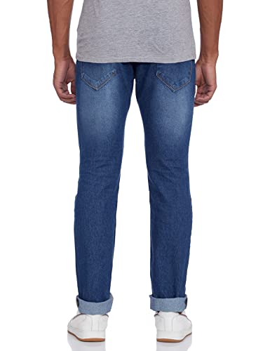 Image of Amazon Brand - Symbol Men Cotton Rich Stretchable Jeans | Casual Denim Relaxed Fit