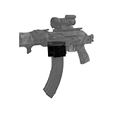 Tactical Force USA AK Wall Mount Left for 5.45/5.56/7.62 Magazine Well Rifle Rack/Display Storage Organization System Safe (7.62 - W/Mag Holder - Left)