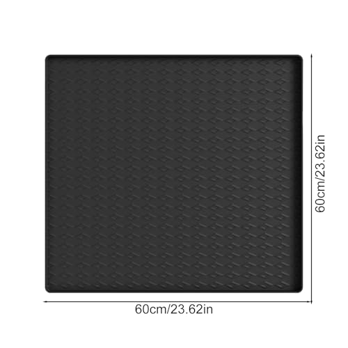 Protector lavadora para cocina de apartamento alfombrilla impermeable silicona 7