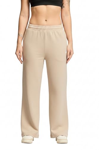 Image of Boldfit Track Pants for Woman, Trousers for Women Wide Leg, Gym Pant with Pockets, Adjustable Drawstring Waist Lower, Workout & Running Women Sports Sweatpants