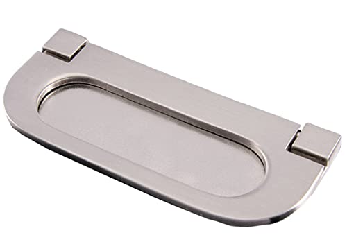 Poignée invisible Poignée d’armoire Poignée de porte résistante à la corrosion Matériau en acier inoxydable Convient pour Convient aux armoires Tiroirs Portes Armoires Placards Portes coulissantes Cover