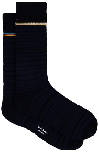 PS Paul Smith MEN SOCK TONAL SIGNATURE Navy 0