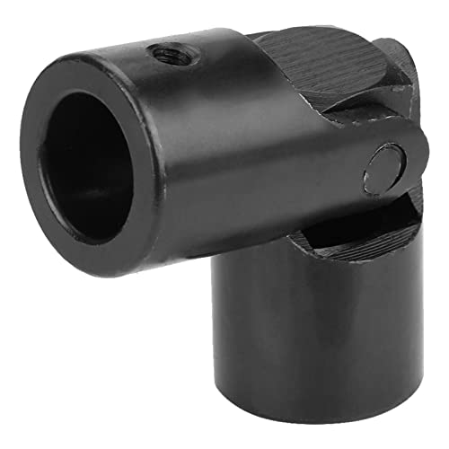 Oumefar 20 mm Durchmesser Welle Universalgelenk Stahlkupplungsmuttern Drehbarer Motorstecker Kreuzknoten 20 * 32 * 85 mm