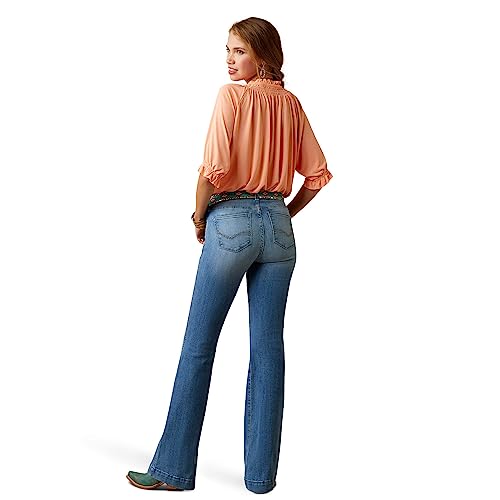 ARIAT Women's Slim Trouser Noelle Wide Leg Jean2