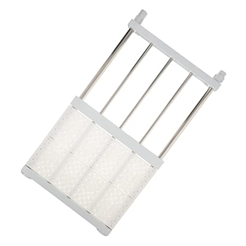 CAXUSD Retractable Shelf Wardrobe Shelf Wall Bracket Bathroom Rack Fine Adjustment Strong Support