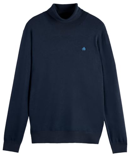 Sweater Homme Scotch & Soda Ecovero Blend Turtleneck pull col roulé