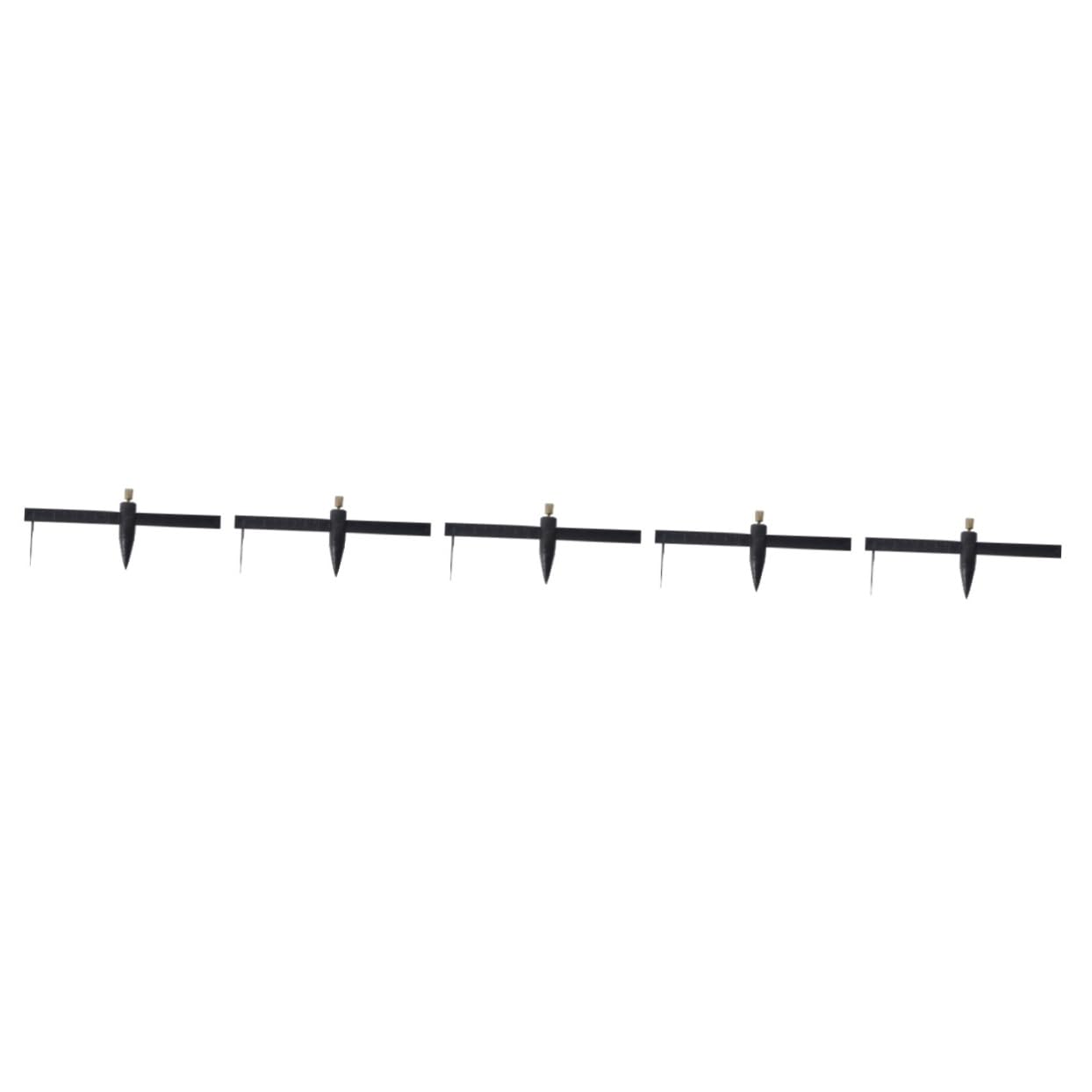 EXCEART 5pezzi Strumento per Ceramica e Modellismo Taglierina Circolare per Argilla con Design Compatto Utensile per Progetti Artistici e Sculture Facile da Usare e Sicuro per Mani