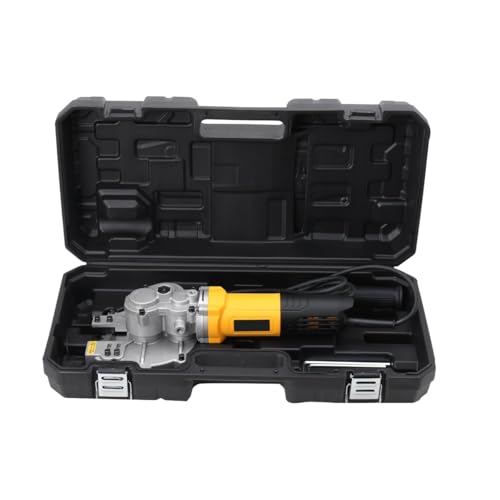 MECUTP Electric Rebar Cutter, 900W Portable Electric Rebar Cutter,Cutting up to 4-40MM Rebar within 5-8s,110V,with Easy to Carry Stainless Box