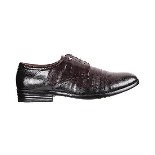 Image of Metro Men Leather Flat Shoes (19-5537)