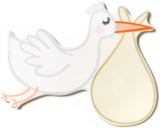 Happy Everything Flying Stork Big Attachment