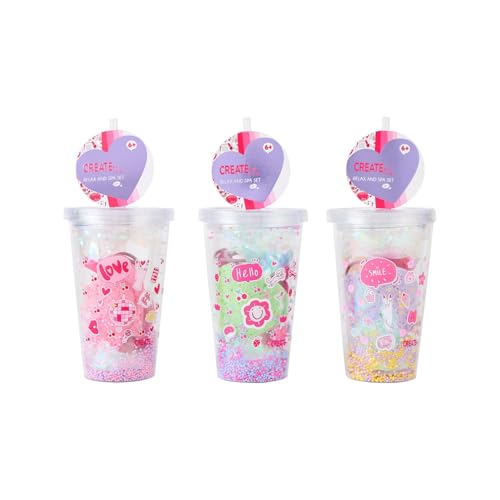 Jabón y bombas de baño para niños con vasos lúdicos de limpieza infantil