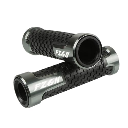 PLSMHO Motorrad-Gasgriffgriffe Ersatzteil Lenkergriffe Powersports-Griffe Zubehör Für Ya&ma&ha FZ6N FZ6 N FZ 6N 1997 1998-2022 2021 2020 2019 2018(Grey)