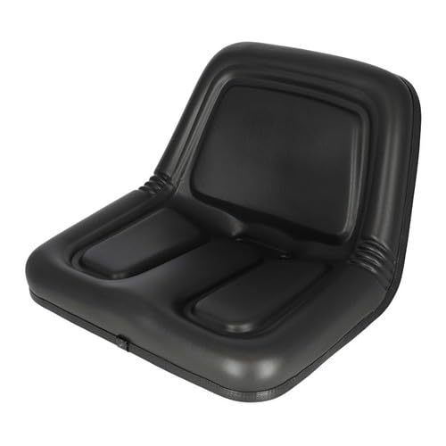 Bucket Seat Deluxe High Back Vinyl Black fits John Deere 4475 MG861683 fits New Holland L35 L325 L454 L455 fits Kubota B7300 fits Allis Chalmers 6060 6070 6080 70272369 fits Gehl 3510 3825 fits Long