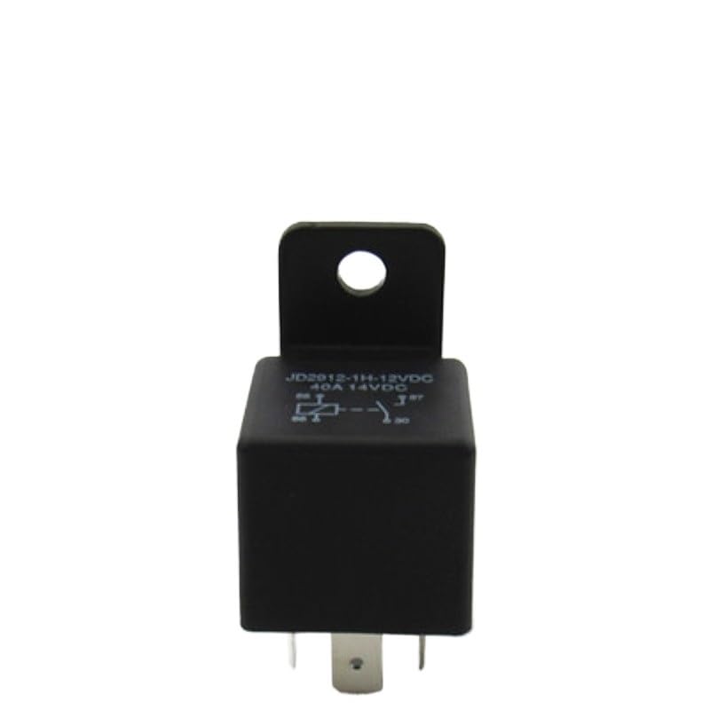 10PCS Conversion Type 12V 40A Automotive Relay 4 Foot Plastic Back JD1912 1914