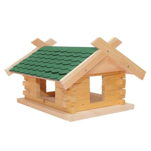 Martinshof Rothenburg Diakoniewerk Vogelhaus Bausatz (Groß) - Grün 23.221"