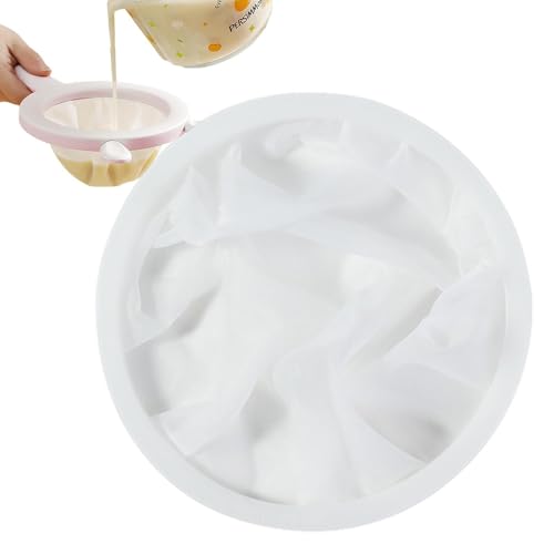 Filtro De Leche De Soja, Colador Ultra Fino Para Leche De Soja | PP Herramienta De Colador De Cocina De Manejo Sin Deslizamiento Para Leche De Soya, Leche De Arroz, Vino, Miel Y Más