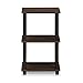 FURINNO Turn-N-Tube 2 Space Shelf, Walnut/Brown