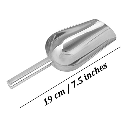 Kovake 4 Stück Edelstahl Eisportionierer, Süßigkeiten Lebensmittel Schaufel, kleine Lebensmittel Servierschaufel für Küche, Bar, Geburtstagsparty, Hochzeit und Buffet - Image 4