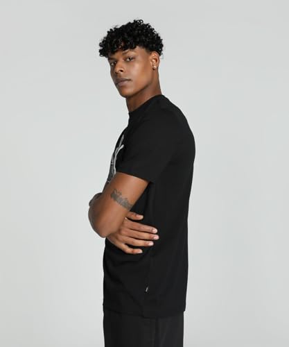 Image of Puma Men's Printed Regular Fit T-Shirt