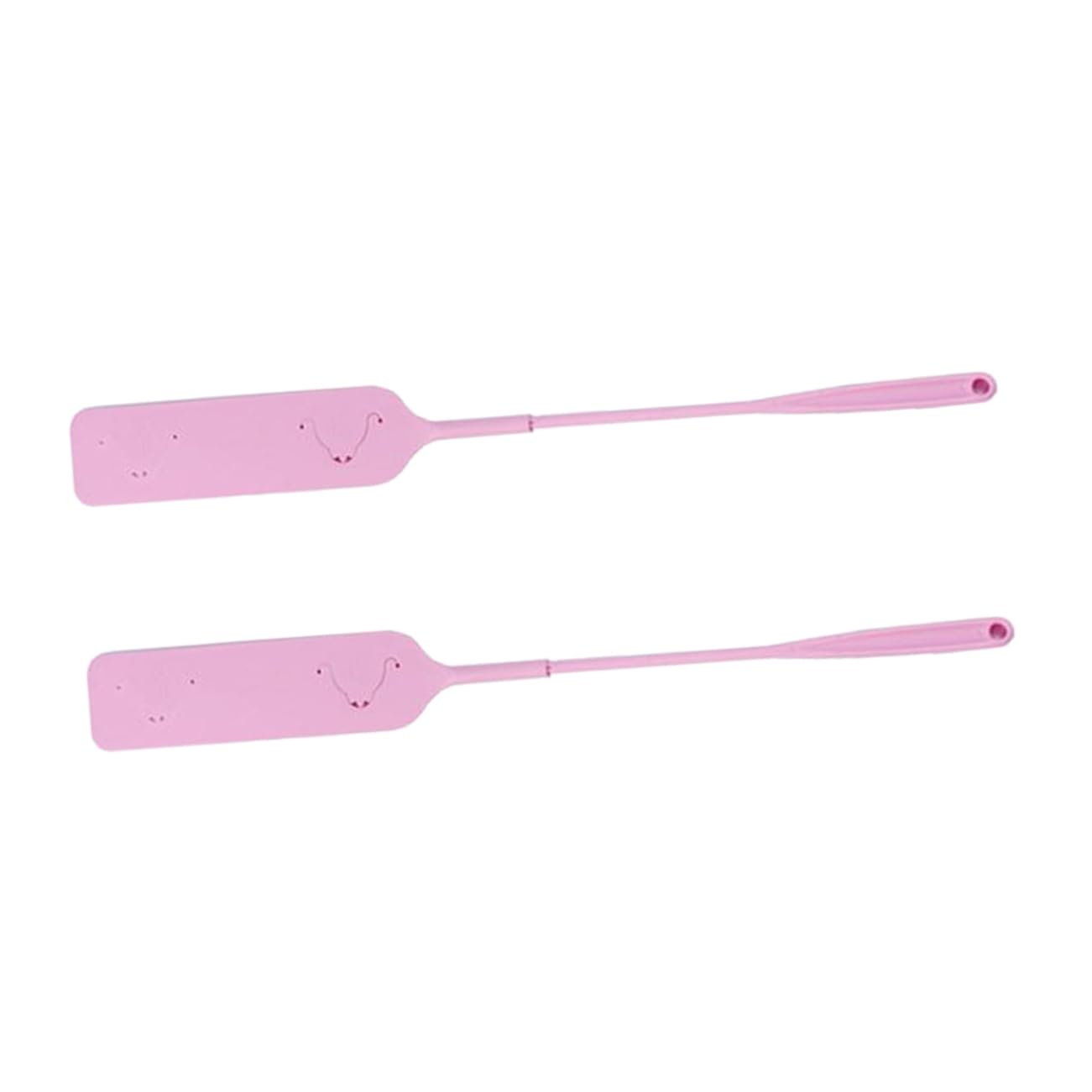 GRIRIW 2pcs Extendable Gap Dust Duster Pink Broom Light Non-Woven Home Cleaning Set for Sofa Floor