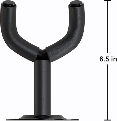 Image of CERLINK Guitar Wall Hanger, Guitar Wall Mount, Guitar Hanger Wall Hook Stand Rack for Acoustic | Electric | Bass Guitar | Banjo | Mandolin, Guitars Accessories (Pack of-5)