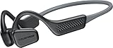 truefree Open Ear Headphones F1 Wireless Bluetooth 5.3 Air Conduction Headphones 11H Playtime HiFi Stereo Headset with Headband Lightweight Earphones for Workout Running Cycling Climbing Driving