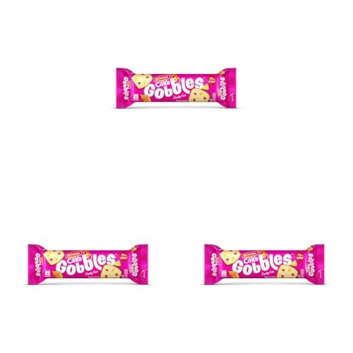 Image of Britannia Gobbles Fruit Cake, 30+5g or 50g (Pack of 3)