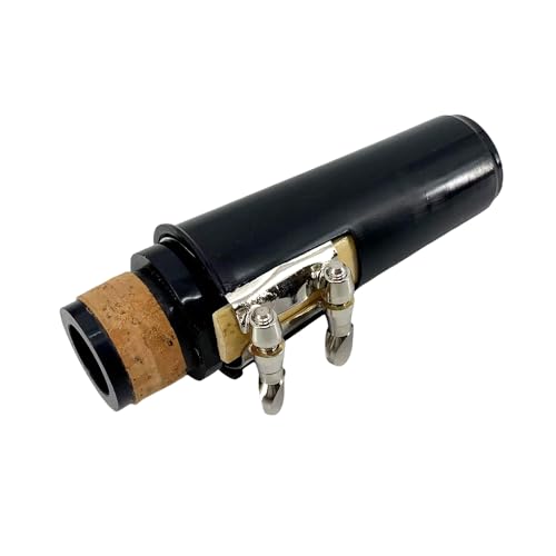 YoungMonic Ebonite C Clarinet with Carry Hard Bag & Care Kits Professional 17 Keys C Tuning Clarinets with 2 Barrels for Beginners & Orchestras Includes Reeds, Mouthpiece, Swab Accessories(k1) - Thumbnail 7
