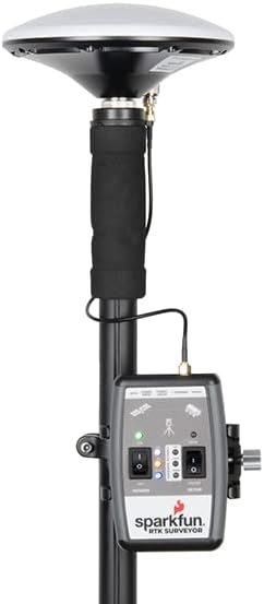 SparkFun RTK Surveying Kit GNSS Receiver: ZED-F9P Transceiver: ESP32 WROOM GNSS L1/L2 Multi-Band Antenna - TOP106 USB A to C Cable and Wall Charger - Image 5