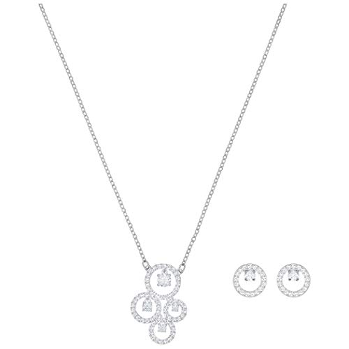 Preisvergleich Produktbild Swarovski -Schmuck-Sets Edelstahl Kristall 5416361