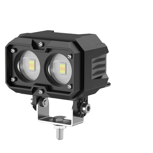 Antibrouillards longue portée Led moto projecteur stroboscopique phare DRL DC12-85V L28D